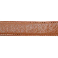 Load image into Gallery viewer, Umo Lorenzo Genuine Leather Men&#39;s Dress Belt – Round Buckle, Black or Brown (9 Sizes)
