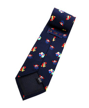 Load image into Gallery viewer, Parquet Clown Poly Printed Novelty Tie
