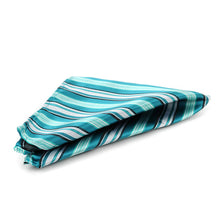 Load image into Gallery viewer, Umo Lorenzo 12-Piece Stripped Tie, Hanky &amp; Lapel Pin Box Set
