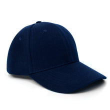 Load image into Gallery viewer, Parquet Unisex Solid Adjustable Baseball Cap – 100% Polyester Velcro Strap Hat
