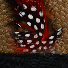 Load image into Gallery viewer, Westend Spring/Summer Woven Trilby Fedora Hat with Feather
