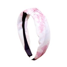 Load image into Gallery viewer, Nollia Tie Dye Pattern "C" Shaped Head Band – Soft Padded Hairband
