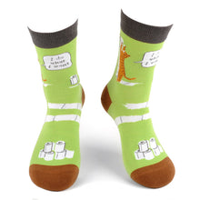 Load image into Gallery viewer, Parquet Cats – Toilet Paper Ultra Premium Novelty Socks (Unisex)
