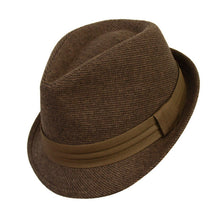 Load image into Gallery viewer, Westend Fall/Winter Poly/Cotton Fedora Hat – Classic Cold-Weather Style

