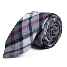 Load image into Gallery viewer, Umo Lorenzo Men&#39;s 100% Cotton Checkered Ties
