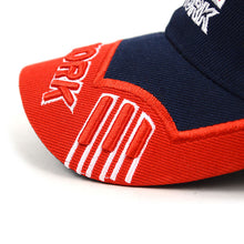 Load image into Gallery viewer, Parquet NY Flag Navy Blue 3D Embroidered Baseball Cap
