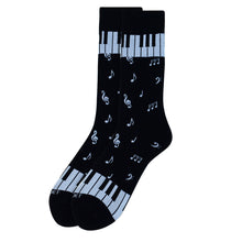 Load image into Gallery viewer, Men's Piano Novelty Socks

