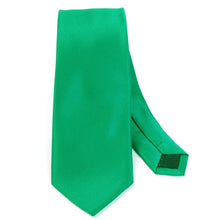 Load image into Gallery viewer, Umo Lorenzo Poly Satin Solid 2.75" Slim Tie
