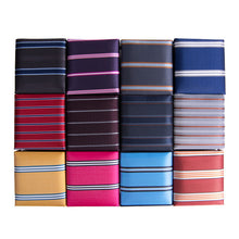 Load image into Gallery viewer, Clericci 12pc Men's Tie, Hanky &amp; Cufflink Set in Fabric Box – Coordinated Collection
