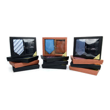 Load image into Gallery viewer, Umo Lorenzo 12pc Assorted Poly Woven Tie &amp; Wallet Boxed Sets

