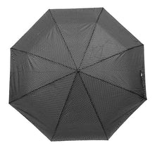 Load image into Gallery viewer, Parquet Polka Dot Telescopic Hand-Open Compact Umbrella – 12" Compact, 5 Color Options
