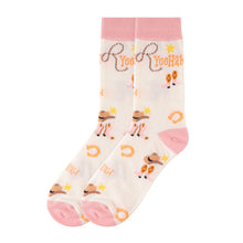 Load image into Gallery viewer, Women's 'Yeehaw' Western Novelty Socks
