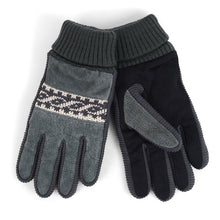 Load image into Gallery viewer, Westend Men&#39;s Genuine Leather Non-Slip Grip Winter Gloves with Soft Acrylic Lining
