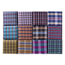 Load image into Gallery viewer, Clericci 12pc Men&#39;s Tie, Hanky &amp; Cufflink Set in Fabric Gift Box – Coordinated Accessory Collection
