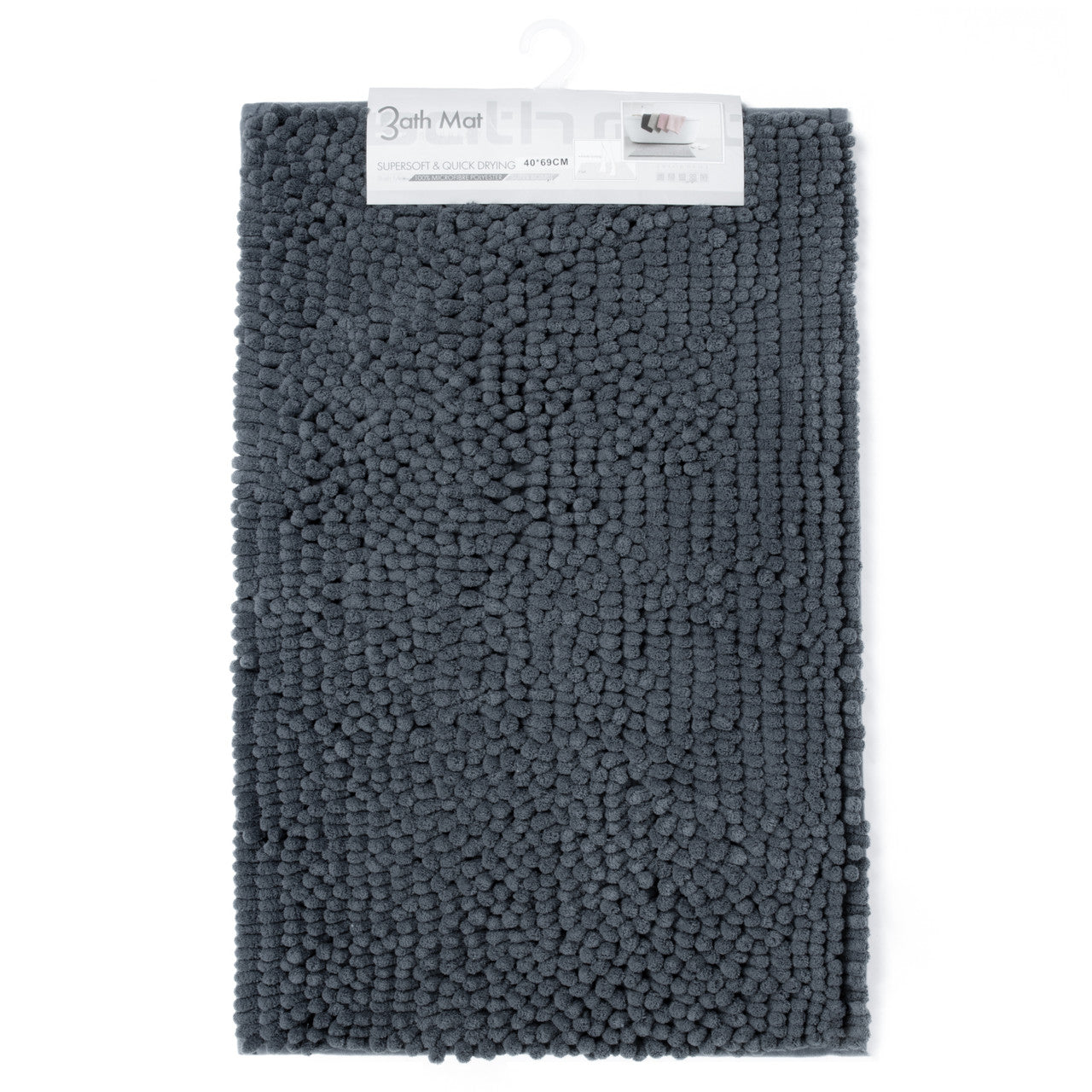 FOEMO Super Soft & Quick Drying Bath Mat – Ultra-Absorbent Bathroom Rug