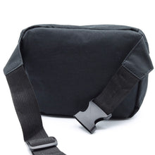Load image into Gallery viewer, Black Westend unisex small fanny pack rear view 
