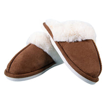 Load image into Gallery viewer, Women’s Faux Fur Indoor Slippers – Cozy Slip-On House Shoes
