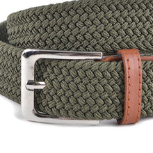 Load image into Gallery viewer, Men&#39;s Stretch Braided Woven Belts

