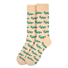 Load image into Gallery viewer, Men's Alligator Novelty Socks
