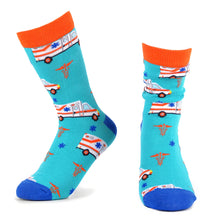 Load image into Gallery viewer, Women's Ambulance Novelty Socks
