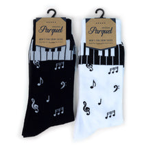 Load image into Gallery viewer, Men's Piano Novelty Socks
