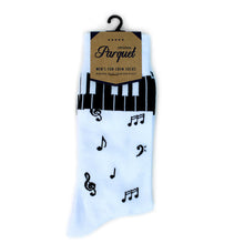 Load image into Gallery viewer, Men's Piano Novelty Socks
