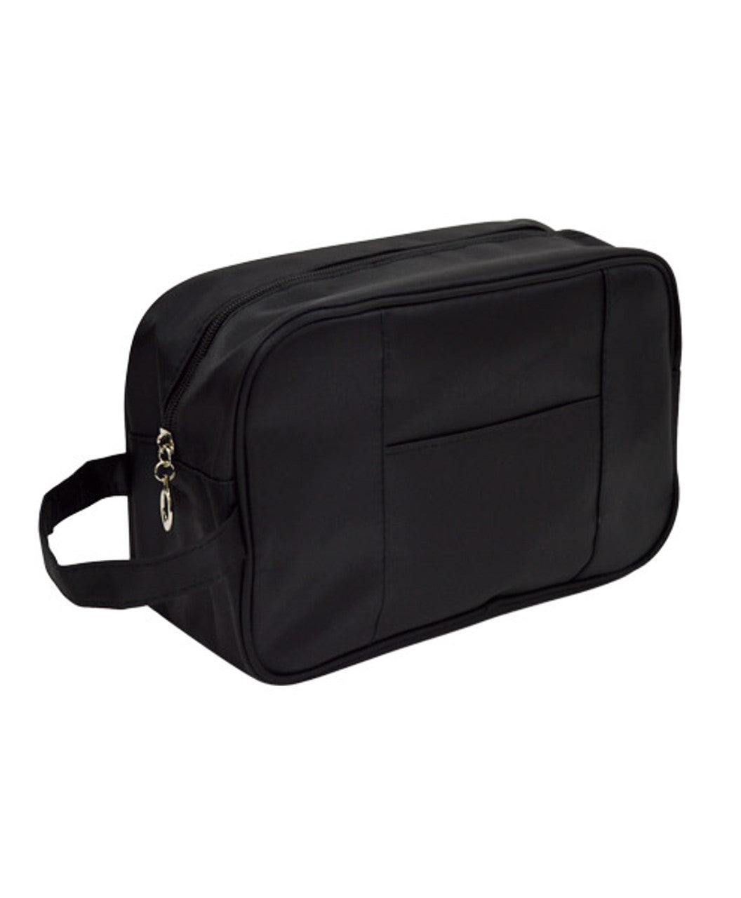 Umo Lorenzo Black Men’s Travel Kit Bag front view