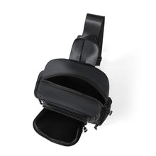 Load image into Gallery viewer, Dual Zipper Compact Sling Bag with Adjustable Strap
