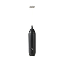 Load image into Gallery viewer, Handheld wireless milk frother with USB-C charging standing straight 
