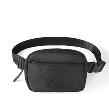 Load image into Gallery viewer, Ladies Diamond Quilted Belt Bag
