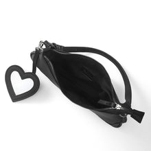 Load image into Gallery viewer, Sydnee Shoulder Bag with Heart Mirror Charm
