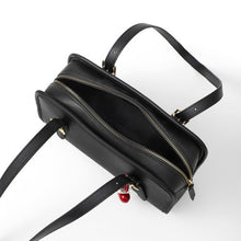 Load image into Gallery viewer, Lois Shoulder Bag with Hearts and Lock Charm

