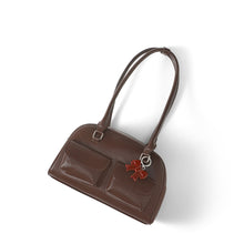 Load image into Gallery viewer, Frankie Shoulder Bag with Bow Heart Charm
