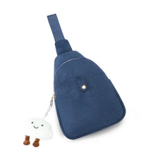 Load image into Gallery viewer, Ladies Suede Sling with Cloud Hang off

