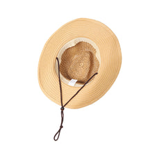 Load image into Gallery viewer, Ladies Straw Western Cowboy Hat
