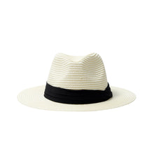 Load image into Gallery viewer, Ladies Wide Brim Straw Sun Hat
