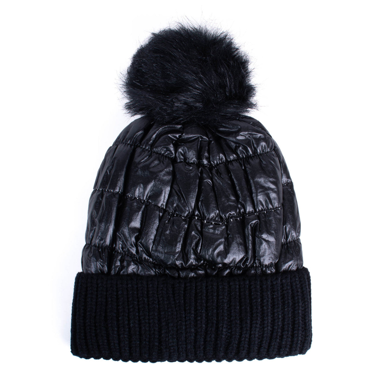 Acrylic Winter Beanie Hat with Pom