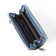 Load image into Gallery viewer, Textured PU Leather Zip Wallet
