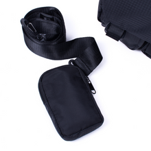 Load image into Gallery viewer, Lightweight nylon crossbody bag for daily use top down view
