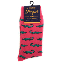 Load image into Gallery viewer, Men's Alligator Novelty Socks
