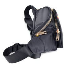 Load image into Gallery viewer, Nollia rainbow belt bag side view
