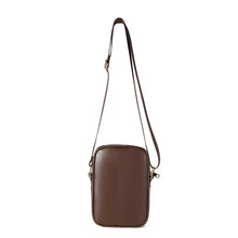 Load image into Gallery viewer, PU North-South nollia crossbody bag with geometric print
