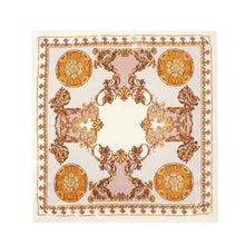 Load image into Gallery viewer, Satin Polyester Rococo Print Scarf
