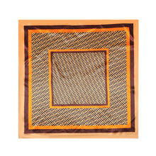 Load image into Gallery viewer, Satin Polyester Monogram Print Scarf
