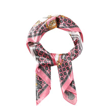 Load image into Gallery viewer, Satin Polyester Baroque Chain Print Scarf
