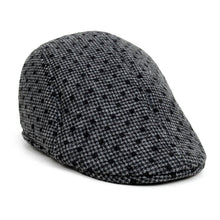 Load image into Gallery viewer, Westend Fall/Winter Charcoal Dots Ivy Hat
