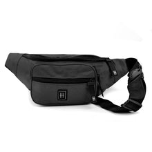 Load image into Gallery viewer, Westend unisex waist fanny pack in black
