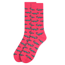 Load image into Gallery viewer, Men's Alligator Novelty Socks
