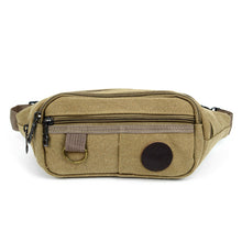 Load image into Gallery viewer, tan Tactical fanny pack front view

