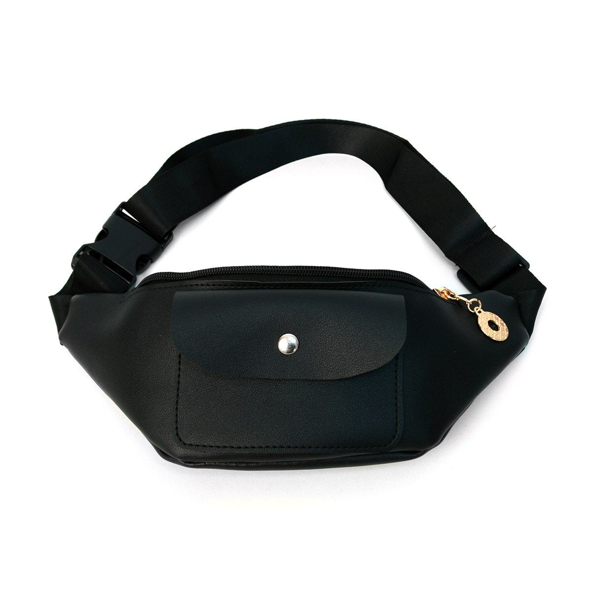 PU Leather Ladies Fashion Fanny Pack with Adjustable Strap